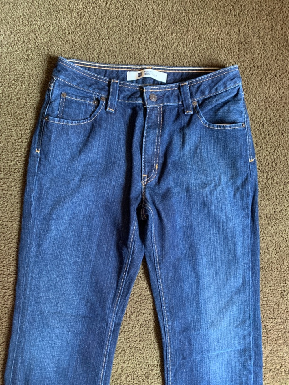 GAP Women's Blue Boot Cut Jeans Size 12 - Picture 4 of 8